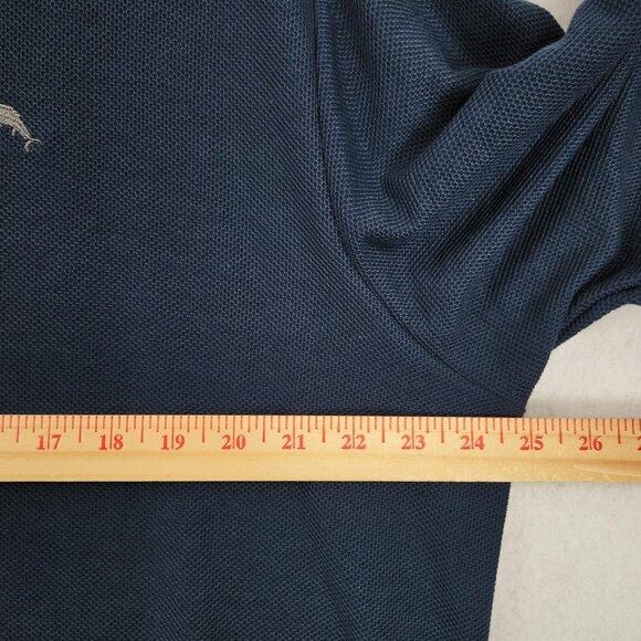 Tommy Bahama Sweater Mens XL Blue Lightweight Crew Neck Casual Pullover - Picture 4 of 12